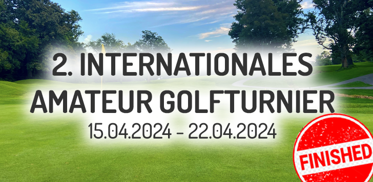 2nd International Amateur Golf Tournament