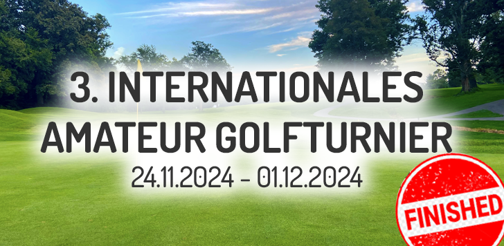 3rd International Amateur Golf Tournament